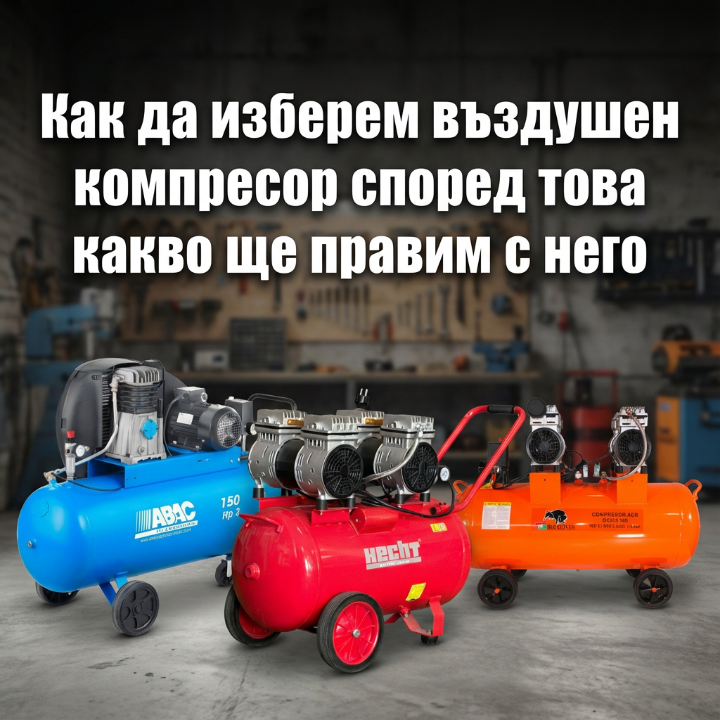 Как да изберем въздушен компресор