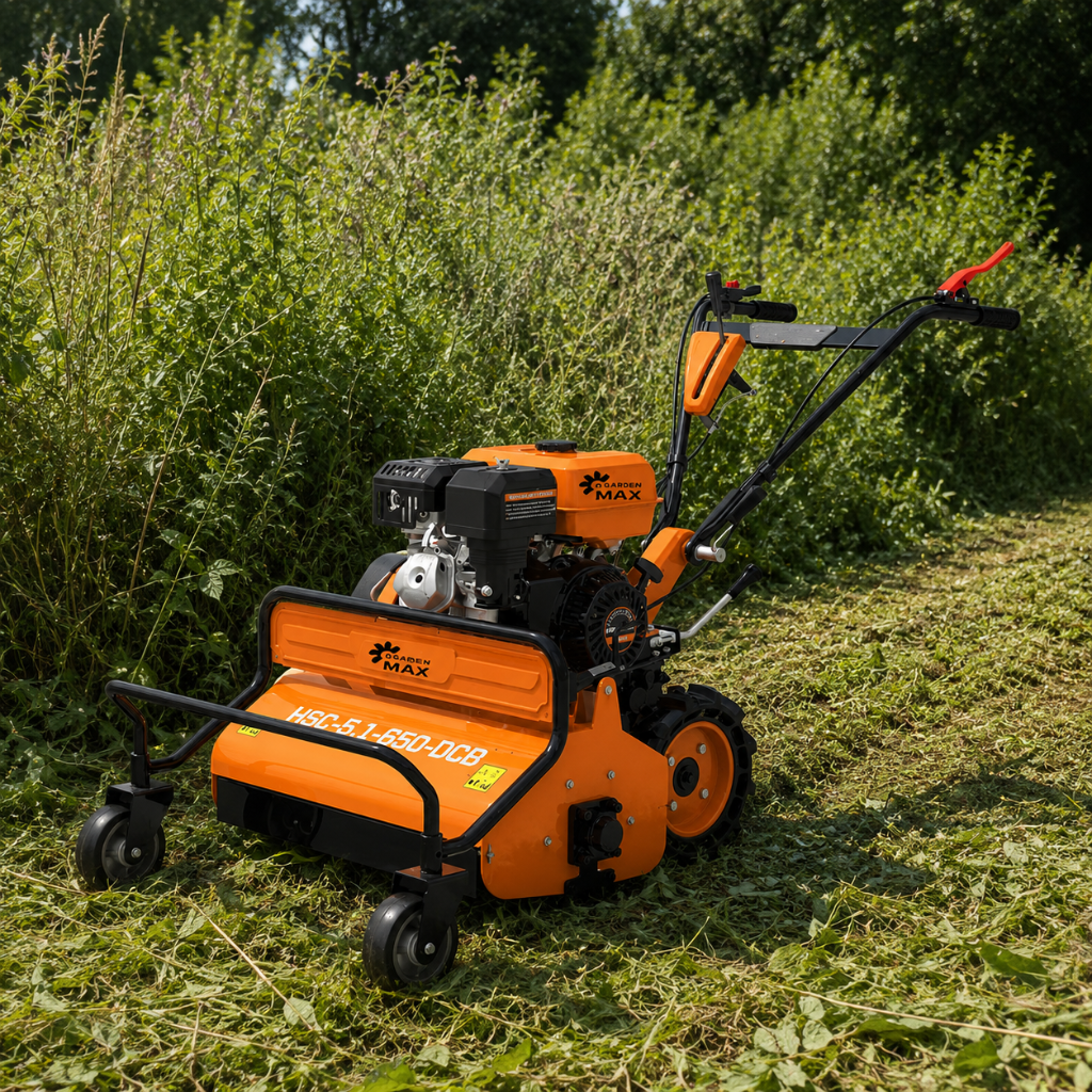 Бензинова самоходна косачка за висока трева – Garden MAX 500-DC или 650-DC? 